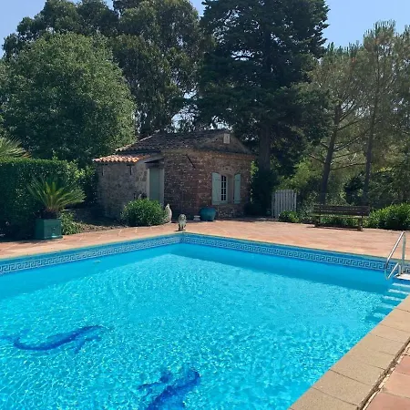Maison De Charme Climatisee - Piscine Chauffee - 3 Chambres 6 Pers Willa Roquebrune-sur Argens